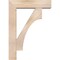 Ekena Millwork Westlake Block Smooth Bracket w/ Offset Brace, Douglas Fir, 7 1/2"W x 30"D x 42"H BKT0806X30X42WTL05SDF - alternate 2